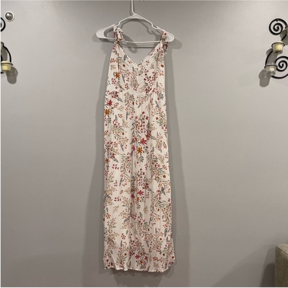 Rachel Zoe Floral Sleeveless Maxi Dress Medium M
